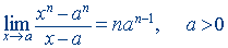 Calculation formulas for boundaries